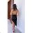 Šaty elegantné na ramienka dámske (S/M ONE SIZE) TALIANSKA MÓDA IMPLP2323313011