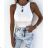 Body bez rukávu dámske (S/M ONE SIZE) TALIANSKA MÓDA IMPLP2337060050