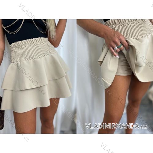 Sukňa krátka s kraťaskami dámska (S/M ONE SIZE) TALIANSKA MÓDA IMWY23075
