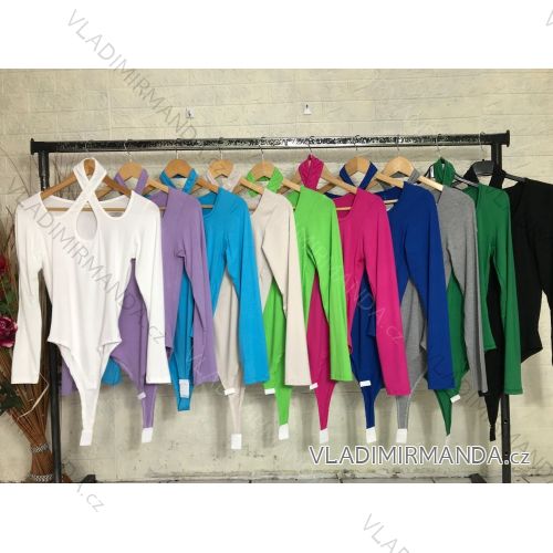 Body dlhý rukáv dámska (S/M ONE SIZE) TALIANSKA MÓDA IMPGM235747