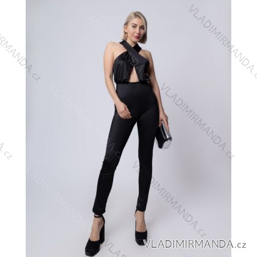 Overal dlhý bez rukávu dámsky (S/M ONE SIZE) TALIANSKA MÓDA IMPBB23A11702