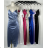 Šaty dlhé elegantné spoločenské na ramienka dámske (S/M ONE SIZE) TALIANSKA MÓDA IMPBB23C27088
