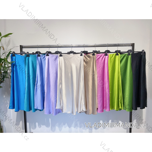Sukňa stredne dlhá dámska (S/M ONE SIZE) TALIANSKA MÓDA IMPLM2322054G