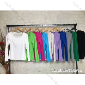 Tričko dlhý rukáv dámske (S/M ONE SIZE) TALIANSKA MÓDA IMPGM235752