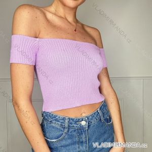Top croptop krátky rukáv dámsky (S/M ONE SIZE) TALIANSKA MÓDA IMPBB2322184