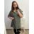 Košeľa dlhý rukáv dámska nadrozmer (2XL/3XL ONE SIZE) TALIANSKA MóDA IM423105