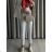 Kalhoty dlouhé s páskem dámské (S-XL) ITALSKÁ MÓDA IMPGM237884-05 svetlo hnedá S