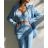 Súprava elegantné nohavice, sako a top dámska (S-XL) TALIANSKA MÓDA IMPGM233790-08 zelená S