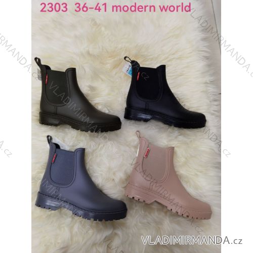 Gumovky čižmy nízke dámske (36-41) MODERN WORLD OBMW232303