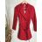 Sako/kabát dlhý rukáv dámske (S-XL) TALIANSKA MÓDA IMPGM237704-02 béžová S