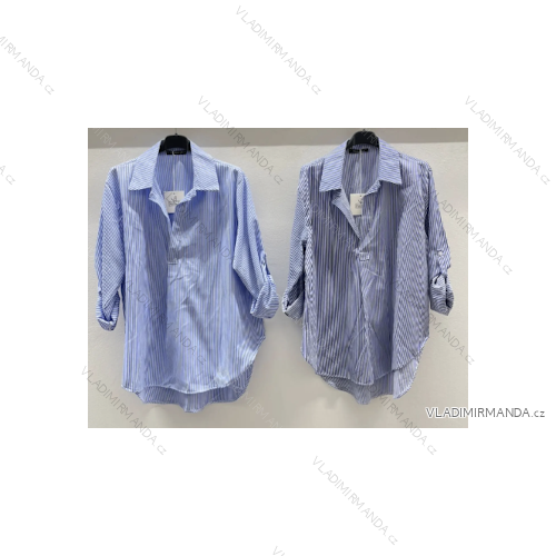 Košeľa dlhý rukáv dámska (S/M ONE SIZE) TALIANSKA MÓDA IMPDY23MDUE2311