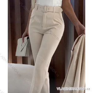 Nohavice s opaskom dlhé dámske (S/M ONE SIZE) TALIANSKA MÓDA IMPDY25MDUE22127