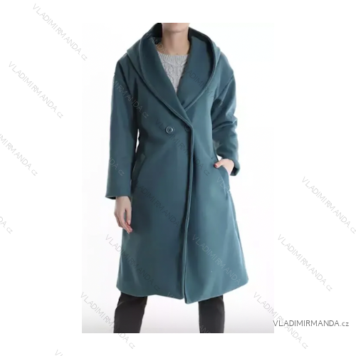 Kabát dlhý rukáv dámsky (S/M ONE SIZE) TALIANSKA MÓDA IMPDY23LS16313