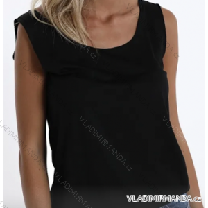Tričko bez rukávu dámske (S/M ONE SIZE) TALIANSKA MÓDA IMPDY23OX2155