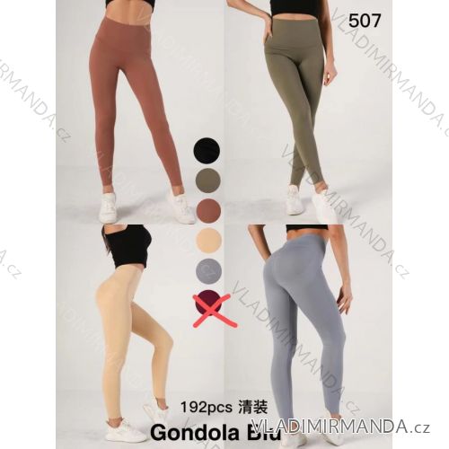 Legíny dlhé dámske (S-XL) TALIANSKA MÓDA IMM23FD507