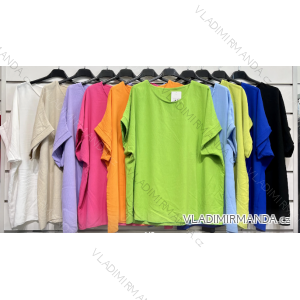 Tunika krátky rukáv dámska (S/M ONE SIZE) TALIANSKA MÓDA IMPSH2321104