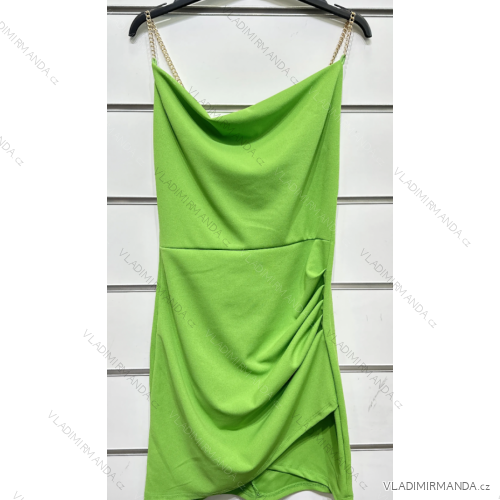 Šaty na ramienka dámske (S/M ONE SIZE) TALIANSKA MÓDA IMPSH2351372