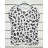 Tunika krátky rukáv dámska (S/M ONE SIZE) TALIANSKA MÓDA IMPSH23T-2230