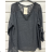 Tunika dlhý rukáv dámska (S/M ONE SIZE) TALIANSKA MÓDA IMPSH2380501