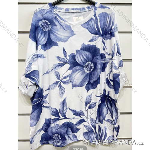 Tunika dlhý rukáv dámska (S/M ONE SIZE) TALIANSKA MÓDA IMPSH2323019