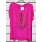 Tričko krátky rukáv dámske (S/M ONE SIZE) TALIANSKA MÓDA IMPSH2315022BK