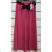 Sukňa dlhá s opaskom dámske (S/M ONE SIZE) TALIANSKA MÓDA IMPSH2322275