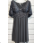 Šaty společenské krátký rukáv dámské (S/M ONE SIZE) ITALSKÁ MÓDA IMPSH2480657 zelená S / M