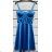 Šaty elegantné na ramienka dámske (S/M ONE SIZE) TALIANSKA MÓDA IMPSH246478 čierna S / M