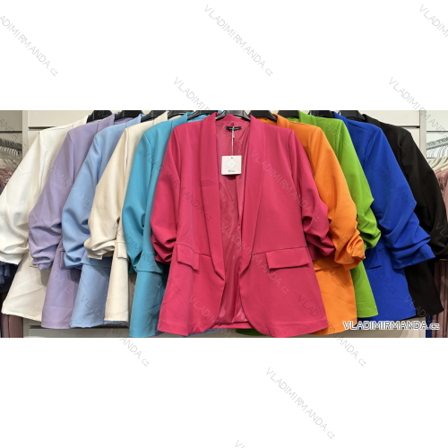 Sako dlhý rukáv dámske (S/M ONE SIZE) TALIANSKA MÓDA IMPSH236078G