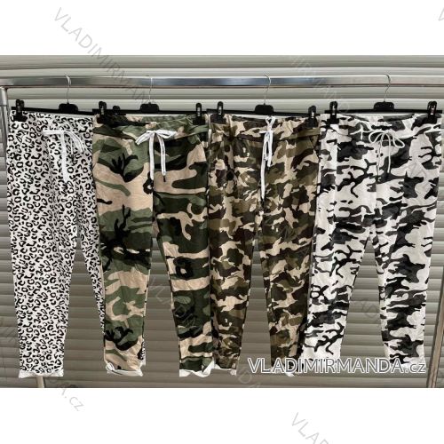 Tepláky dlhé dámske (S/M ONE SIZE) TALIANSKA MÓDA IMWY23082