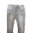 Rifle jeans baggy dlhé dámske (XS-XL) JEWELLY JEW23JW2307/DU šedá XS