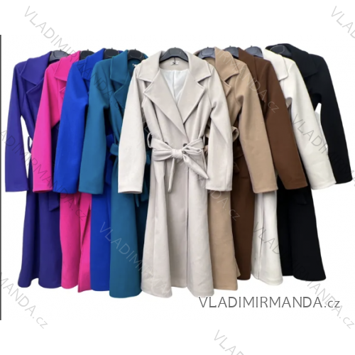 Kabát dlhý rukáv dámsky (S/M ONE SIZE) TALIANSKA MÓDA IMPLM23328000024