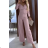 Súprava nohavice dlhé a top dlhý rukáv dámska (S/M ONE SIZE) TALIANSKA MÓDA IMPGM235758