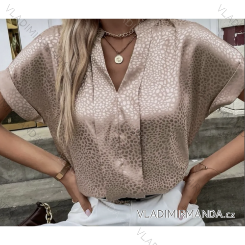 Tunika krátky rukáv dámske (S/M ONE SIZE) TALIANSKA MÓDA IMPGM2310638
