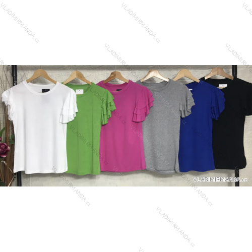 Tunika krátky rukáv dámske (S/M ONE SIZE) TALIANSKA MÓDA IMPGM2310958
