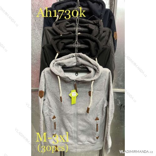 Mikina na zips s kapucňou dámska (M-3XL) VINTE VIN23AH173ok