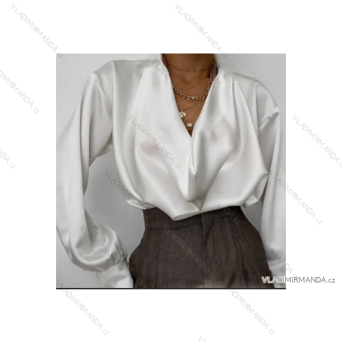 Blúzka dlhý rukáv dámska (S/M ONE SIZE) TALIANSKA MÓDA IMPHD2326166