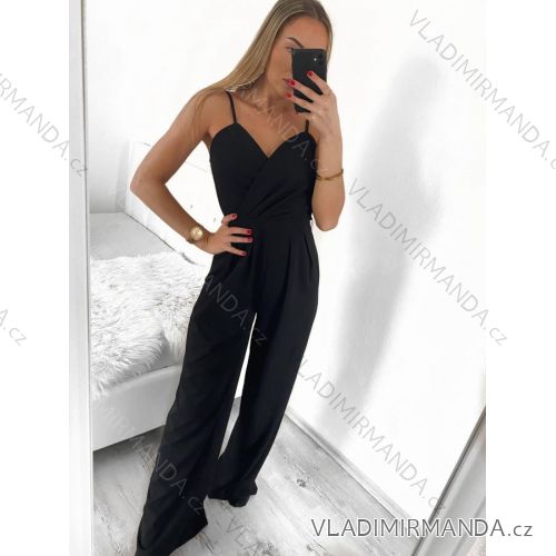 Overal dlhý na ramienka dámsky (S/M ONE SIZE) TALIANSKA MÓDA IMPGM235673