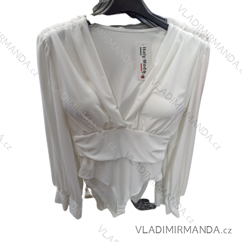 Body dlhý rukáv dámska (S/M ONE SIZE) TALIANSKA MODA IM323028