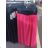 Sukňa šifónová dlhá dámska (S/M/L ONE SIZE) TALIANSKA MóDA IM322116-23 petrolejová