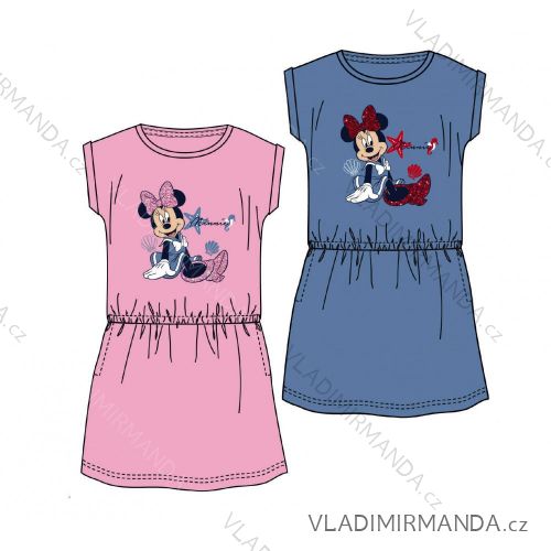 Šaty krátky rukáv minnie mouse detské dievčenské (98-116) MINNIE SETINO WE1226