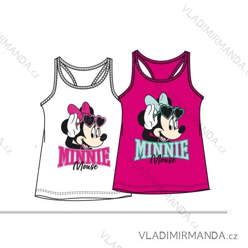 Tričko/tielko bez rukávov minnie mouse detské dievčenské (98-128) SETINO WE1101