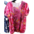 Tunika oversize krátky rukáv dámska nadrozmer (XL/2XL ONE SIZE) TALIANSKA MÓDA IMBM23028