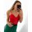 Body tielko elegantné čipkované dámske (S / M ONE SIZE) TALIANSKÁ MÓDA IMM22291