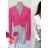 Tunika/top/blúzka dlhý rukáv dámska (S/M ONE SIZE) TALIANSKA MÓDA IMWM23871