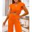 Súprava letný top a nohavice dámska (S/M ONE SIZE) TALIANSKA MÓDA IMWK23EB23352A