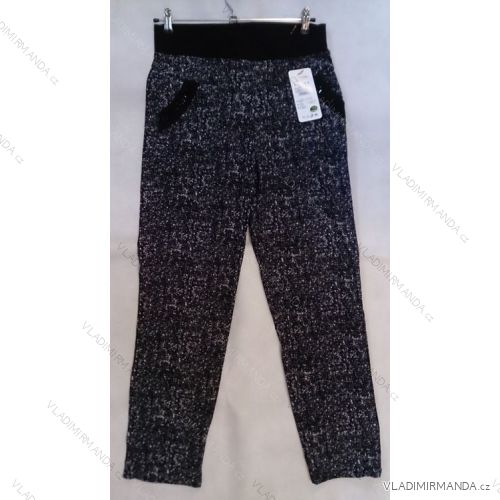 Nohavice elastické dámske nadrozmerné (2xl-6XL) ELEVEK DD9956-3