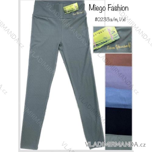 Legíny dlhé dámske (S/ML/XL) TURECKÁ MÓDA TMWL230233