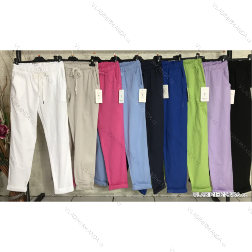Nohavice dlhé dámske (S/M ONE SIZE) TALIANSKA MÓDA IMPGM237321
