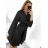 Šaty elegantný dlhý rukáv dámske (S/M ONE SIZE) TALIANSKA MÓDA IMM23M56086